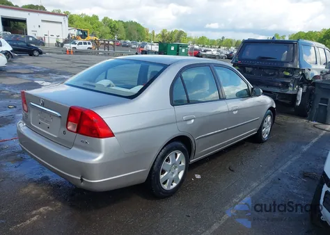 2001 Honda Civic Ex z USA, uszkodzony, nr VIN 1HGES26761L047891